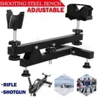 Shooting Steel Bench Y Aim Gun Rifle Range Shooting Rest Steady Stand Black AU