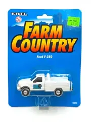 1/64 Ford F-350 White Tire Service Truck Pickup