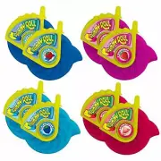 Push Pop Gummy Roll Assorted Flavors Gummy Candy, 8 Count
