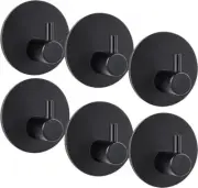 Adhesive Towel/Coat Hooks Stainless Steel Wall Hook Door Hooks Towel Hanger