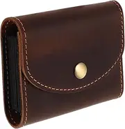 [Abaodam] Credit Card Holder for Men Minimalist Multi Card Wallet with Slots Durable Snap Button for Business Travel and Daily Use