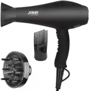 Hair Dryer 1875W, Negative Ionic Fast Dry Low Noise Blow Dryer, Professional ...