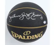 Basketball - Julius Erving Hand Signed Spalding Basketball (PSA COA)