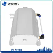 2000ml Silver Aluminum Radiator Coolant Overflow Expansion Water Tank Universal