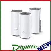 TP-Link Deco E4 3-Pack AC1200 Whole Home Mesh Wi-Fi System, 370sqm Coverage