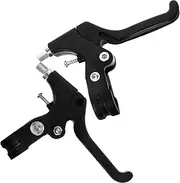 GANAZONO 1Pair Bike Brake Levers Durable Replacement Parts for Bicycles Upgraded Four Finger Design Easy to Install Bike Brake Handles for Safe Riding