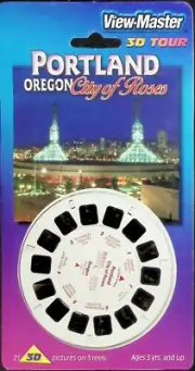 Portland Oregon City Of Roses 3D View-Master 3 Reel Packet NEW SEALED