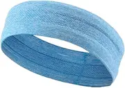 [MEIOOFIC] Breathable Fitness Sports Headband with Anti-Slip Silicone, Polyester Fiber, Sweat-Absorbing, Elastic, 9.4" x 1.9"