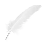 1000pcs White Feathers Goose Craft for Hat Crafts Wedding Decoration1398