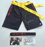 Jean Claude Van Damme Autographed Bloodsport Martial Arts Trunks ASI