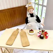 10PC 1:12 1/6 Scale Dollhouse Miniatures Pocket Food Cakes Tray Bakery Kitchen