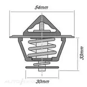 Tridon High Flow Thermostat - TT8010-180P
