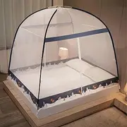 Portable Foldable Mosquito Nets Mosquito Mesh Net Mosquito Net for Bed Fine mesh Mosquito Net for Bed Portable Tent Mosquito net-180 * 200cm