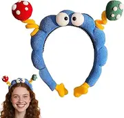 [Generic] Cute Headband for Washing Face | Big Eyes Hair Hoop,Elastic Hairband Accessories for Gym Running Summer Sports Washing Workout