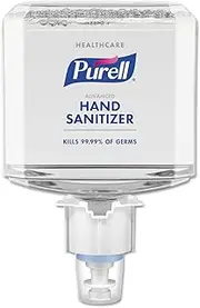 PURELL Healthcare Advanced Hand Sanitizer Foam Refill 1200mL Refill for ES6 Hand Sanitizer Dispenser (Pack of 2) - 6453-02