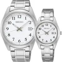 在飛比找誠品線上優惠-SEIKO精工 CS 城市情侶手錶 對錶 6N52-00F0