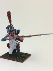 Painted Napoleonic metal soldier 60 mm, French Grenadier figure VID SOLDIERS