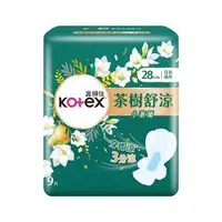 在飛比找屈臣氏網路商店優惠-KOTEX靠得住 靠得住茶樹舒涼棉小蒼蘭 28cm 9片