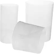 Lawn Rain Gauge Outdoor 3 Pack Rain Measuring Tube Educational Set for Boys and Girls