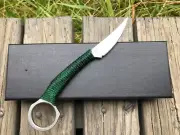 Mini EDC Karambit Fixed Knife Blade Camping Hunting Tactical Straight Knives NEW