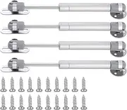 [4 Pack] Gas Spring, Pressure:100N, Gas Strut, Gas Shocks, Toy Box Hinges, Lift Supports, Lid Support, Kitchen Cabinet Hinges Hydraulic Support Door Cabinet Hinge Spring