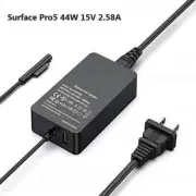 AC Charger 15V 2.58A 44W Power Supply+USB Port For Surface Book Pro 3/Pro 4/Pro5