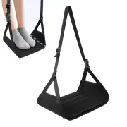 Adjustable Strap Airplane Foot Hammock Portable Desk Footrest Airline