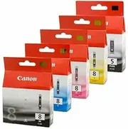 [Canon] PGI-5 CLI-8 Original Ink Cartridges PGI-5bk, CLI-8bk, for PIXMA ip4200, ip4300, ip4500, ip5300, M500, MP530, MP600, MP610, MP800, MP810, MP830, MP960