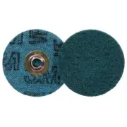 Scotch-Brite Roloc Surface Conditioning Disc, SC-DM, A/O Very Fine, TSM, 3 in