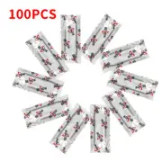 100Condom Long Wrap with Smooth Surface Particles and Ultra-Thin Hyaluronic Acid