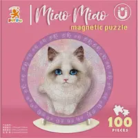 在飛比找樂天市場購物網優惠-公主貓：圓盤磁力拼圖組