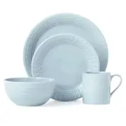 Kate Spade by Lenox "Willow Drive Blue" 4-Piece Place Setting, New