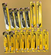 NEW Lot of 15 Dewalt 4", 6", 8" Reciprocating Blade ~ Free Shipping