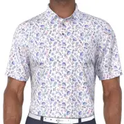 Men's Ben Hogan Polo - Springtime Print