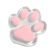 Large Cat Paw Squeeze Toy Anxiety Stress Relief Kitten Paw Pinch Sensory Toy Kids Teens Adults Soft Light pink