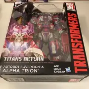 Transformers Titans Return Autobot Sovereign & Alpha Trion Loose Accessory Insid