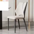 Italian Style Coffee Shop High-End Dining Chairs Simplicity Restaurant Living Ro