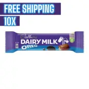 10 X Cadbury Dairy Milk Oreo Chocolate Candy Bar- 35g Each - Free Shipping