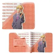 Mob Psycho 100 Bi-Fold Wallet - ARATAKA REIGEN STYLE A New (Anime 4x5" Billfold)
