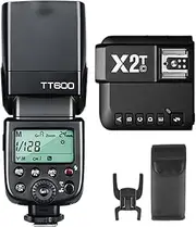 Generic TT600 Camera Flash, Parts, with Flash Trigger Sturdy Adjustable Angle Efficient Flash Replacement Accessories