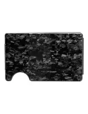 [La Enviro] Lorne Forged Carbon Wallet in Gloss Silver