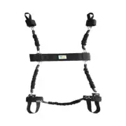 150 lbs Resistance Bands Boxing Crossfit Training Belt Leg Strength Agility TO