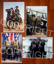 AUSTRALIAN ANZAC WW1 COLOR POSTER SET LIGHT HORSE FLYING CORP AIF NAVY