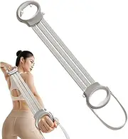 Exercise Bands, Elastic Yoga Resistance Bands, 3-Level Adjustable, Non-Slip Workout Stretcher, Portable Fitness Equipment for Home Gym Travel