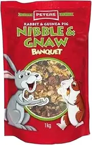 Peters Nibble And Gnaw 1Kg