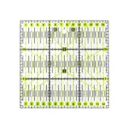 Acrylic Patchwork Ruler Double Color Quilting DIY Sewing Tools (15x15cm) AU