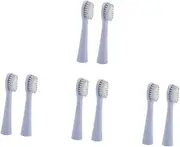 Ipetboom 4sets Toothbrush Replacement Brush Heads Soft Bristles Compatible Electric Toothbrushes 2pcs*4