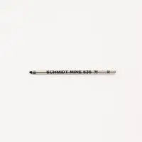 在飛比找PChome24h購物優惠-德國SCHMIDT油性鋼珠筆芯_迷你D1型黑色(#635M)