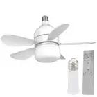 Modern Ceiling Fan with LED Light Remote Control (with Remote Extender)