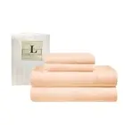 Twin XL Size Bed Sheets - Softest 100% Cotton 4PC Sheet Set,Sateen Bedding